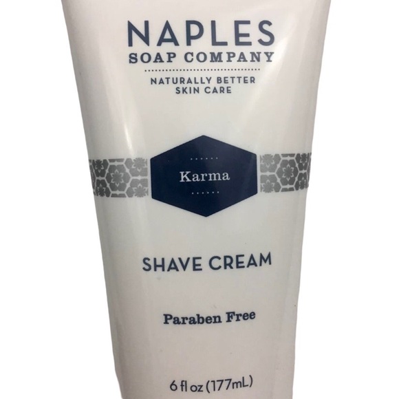 Naples Soap Company Shave Cream “Karma” Paraben Free 6oz Vegan Citrus SEALED - Picture 3 of 12